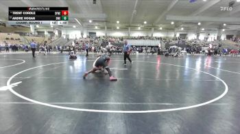 135 lbs Champ. Round 1 - Trent Cordle, Seymour Youth Wrestling Club vs Andre Hogan, Dawgs Wrestling Club