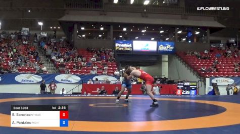 70 kg Quarters - Brandon Sorensen, TMWC/ HWC vs Alec Pantaleo, Michigan