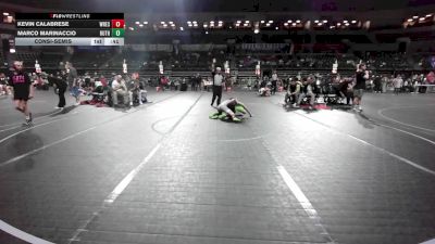 95 lbs Consolation - Kevin Calabrese, Wrestling U vs Marco Marinaccio, Ruthless WC