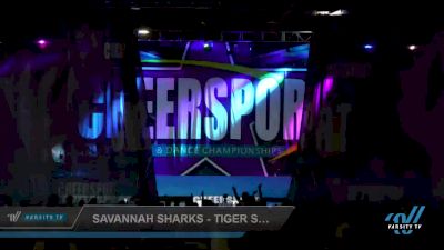 Savannah Sharks - Tiger Sharks [2022 L4 Senior - Medium] 2022 CHEERSPORT National Cheerleading Championship