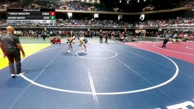 6A 157 lbs Cons. Round 1 - Erick Moultry, Cypress Ranch vs Jacob Hatch, Northwest Eaton