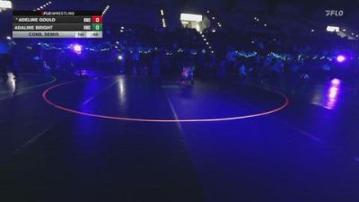 50 lbs Cons. Semis - Adeline Gould, Roy Wrestling Club vs Adaline Bright, Roy Wrestling Club
