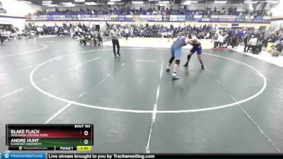 285 lbs Cons. Round 3 - Blake Flach, Wisconsin-Stevens Point vs Andre Hunt, Elmhurst University