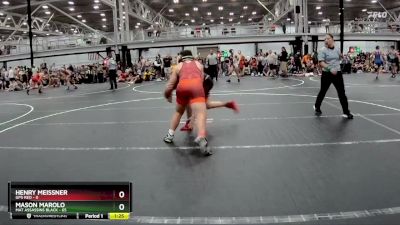 190 lbs Round 6 (8 Team) - Mason Marolo, Mat Assassins Black vs Henry Meissner, GPS Red