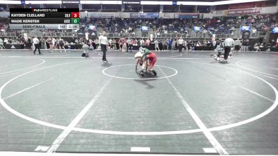 163 lbs Semifinal - Kayden Clelland, Silver Lake Wrestling Club vs Wade Kersten, Ascension Wrestling Club