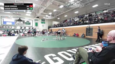 165 lbs Quarterfinals (8 Team) - Kaleb Johnson, Kingsbury County vs August Bartels, Winner
