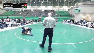 120 lbs Quarters & 1st Wb (16 Team) - Isaac Santos, Camden County vs Kenjgi Mejias, Mill Creek