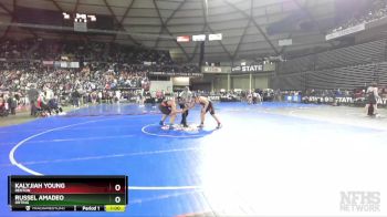 2A 215 lbs Cons. Round 1 - Kalyjiah Young, Renton vs Russel Amadeo, Orting