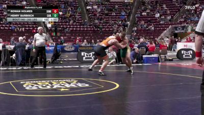 285 lbs First Round - Rowan Holmes, Somerset vs Henry Barbisch, Carlynton