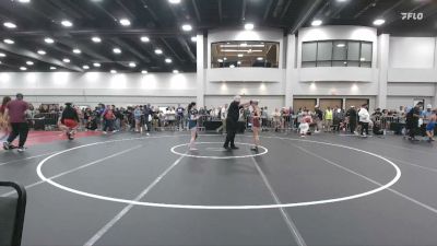 100 lbs Champ. Round 3 - Amelia Peterson, Morris Fitness vs Paris Watts, Storm Wrestling Center