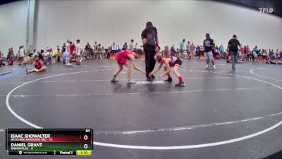 84 lbs Round 8 (10 Team) - Daniel Grant, Grindhouse vs Isaac Showalter, Backyard Brawlers Red