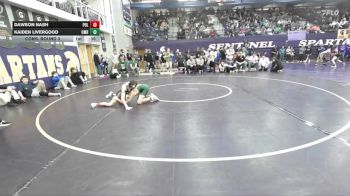 110 lbs Cons. Round 3 - Kaiden Livergood, Great Falls CMR vs Dawson Nash, Polson