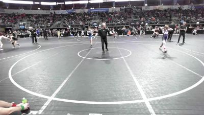 85 lbs Quarterfinal - Chase Cook, Macon Youth Wrestling vs Logan Lott, Mascoutah High School