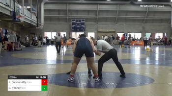 Consolation - Keagan Carmenatty, Penn State Unattached vs Shane Noonan, Edinboro Unattached