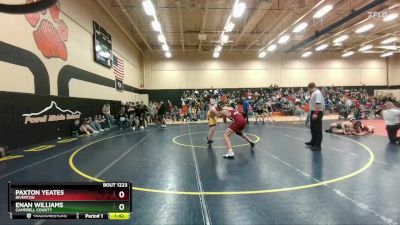 175B Round 3 - Paxton Yeates, Riverton vs Enan Williams, Campbell County