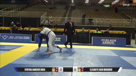 Elizabeth Joan Miskimen vs Cynthia Hancher Diehl 2025 Pan Jiu Jitsu IBJJF Championship