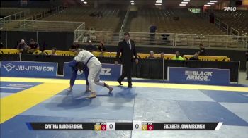 Elizabeth Joan Miskimen vs Cynthia Hancher Diehl 2025 Pan Jiu Jitsu IBJJF Championship