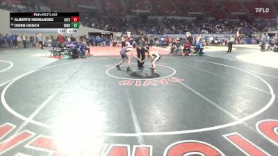 6A Boys 106 lbs Cons. Round 3 - Alberto Hernandez, Glencoe Boys vs Owen Hosch, Sunset Boys