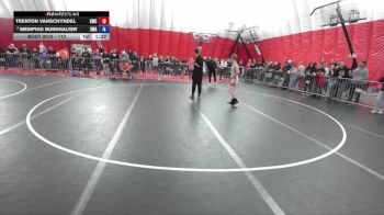 113 lbs Champ. Round 1 - Trenton VanSchyndel, Kaukauna Wrestling Club vs Memphis Burkhalter, Sarbacker Wrestling Academy