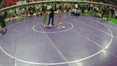 52-58.4 lbs Champ. Round 3 - Madison Vigil, Colorado vs Lanaia Bal, Hawaii