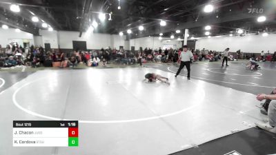 53 lbs Rr Rnd 2 - Jarren Chacon, Juggernaut WC vs Kaius Cordova, Stout Wr Acd