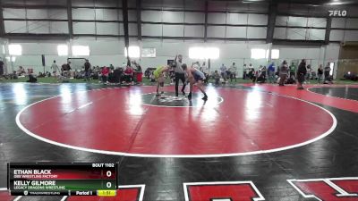 165 lbs Cons. Round 1 - Ethan Black, OBX Wrestling Factory vs Kelly Gilmore, Legacy Dragons Wrestling