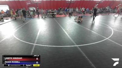 170 lbs Cons. Round 2 - Landyn Windham, IL vs Mason Russell, IL