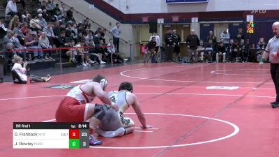 184 lbs Rr Rnd 1 - Dylan Fishback, NC State vs James Rowley, Purdue