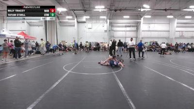 76 lbs Round 3 (8 Team) - Billy Tracey, Warhawks vs Tatum O`dell, CTWHALE Blue