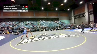 150 lbs Cons. Round 3 - Luke McKeown, Vista Del Lago vs Colton Holmstead, Moapa Valley