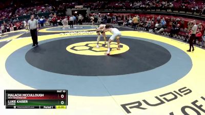 D2-150 lbs Cons. Round 2 - Luke Kaiser, Athens vs Malachi McCullough, WCH Washington