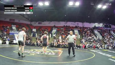106 lbs Finals (8 Team) - Jaxton Kimling, Hudson vs Hudson Miller, Clinton