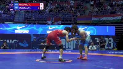 65 kg 1/8 Final - Takuto Otoguro, Japan vs Ismail Musukaev, Hungary