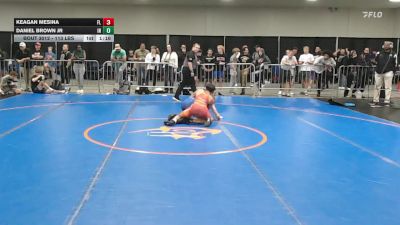 113 lbs Round Of 128 - Keagan Mesina, FL vs Daniel Brown Jr, IN