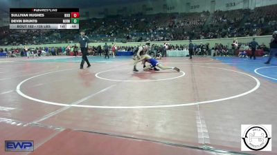 128 lbs Consi Of 32 #2 - Sullivan Hughes, Bixby vs Devin Brunts, Norman North