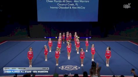 Cheer Florida Allstars - Mini Warriors [2026 L1 Mini - Medium Day 2] 2026 UCA & UDA All Star Nationals