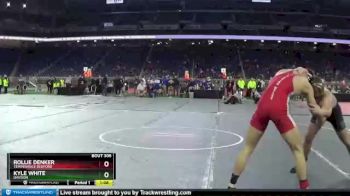 D1-160 lbs Semifinal - Kyle White, Davison vs Rollie Denker, Temperance Bedford