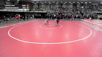 106 lbs 5th Place Match - Sebastian Rascon, El Paso Del Valle vs Keegan Carr, Eagle Mountain