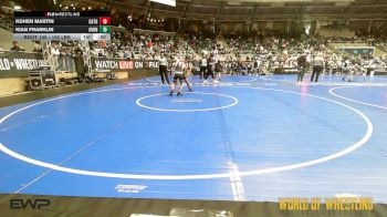 100 lbs Quarterfinal - Kohen Martin, Catoosa Wrestling vs Kian Franklin, Avon Wrestling Club
