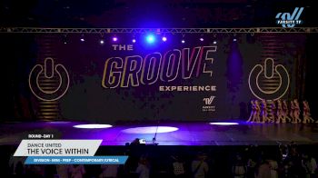 Dance United - The Voice Within [2023 Mini - Prep - Contemporary/Lyrical Day 1] 2023 GROOVE Dance Grand Nationals