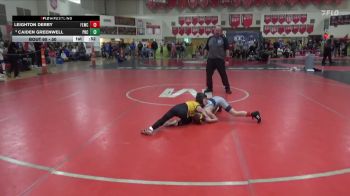 50 lbs Cons. Round 3 - Caiden Greenwell, Pardeeville Boys Club vs Leighton Derby, Forest Lake Wrestling Club
