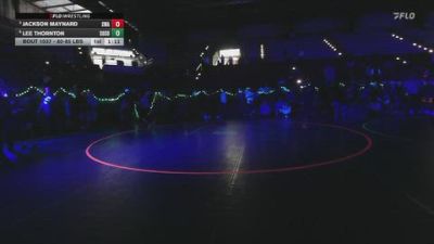 80-85 lbs Quarters - Jackson Maynard, Sanderson Wrestling Academy vs Lee Thornton, South Summit