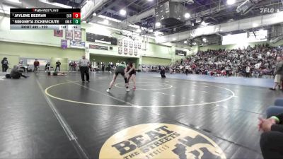 120 lbs 3rd Place Match - Simoneta Zickeviciute, GRANADA HILLS vs Jaylene Bedran, El Camino Real