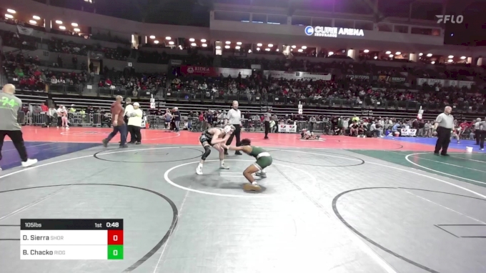 105 lbs Consi Of 8 #1 - Dylan Sierra, Shore Thing WC vs Benjamin Chacko ...