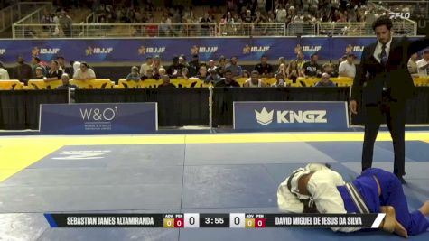 David Miguel De Jesus Da Silva vs Sebastian James Altamiranda 2026 Pan Kids Jiu-Jitsu IBJJF Championship