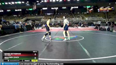 145 lbs Cons. Round 5 - Banks Bitterman, Mill Creek vs Brayden Leach, Summit