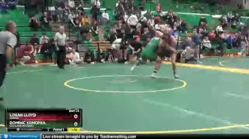 190 lbs Semifinal - Logan Lloyd, EDISON vs Dominic Konopka, Highland (Medina)