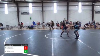 130 lbs Consolation - Treston Eckstein, X-Factor Elite vs Jaxon Miller, Ubasa