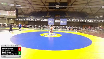 170 lbs Champ. Round 3 - Gianna Sowers, Elite Wrestling Club vs Norah Joyce, Ellensburg Wrestling Club