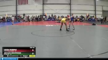 160 lbs Round 3 (6 Team) - Aiven Robbins, Oklahoma Storm vs Bryson Drummond, PA White